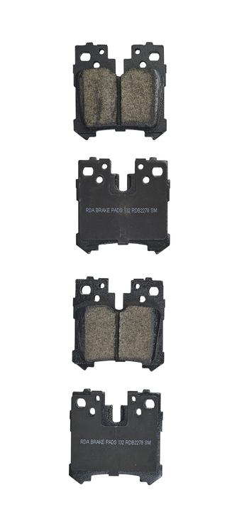 RDA GP Max Brake Pad Set Rear RDB2278