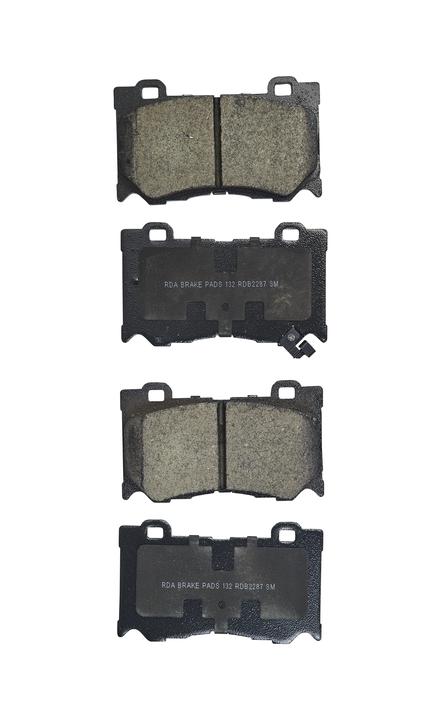 RDA GP Max Brake Pad Set Front RDB2287