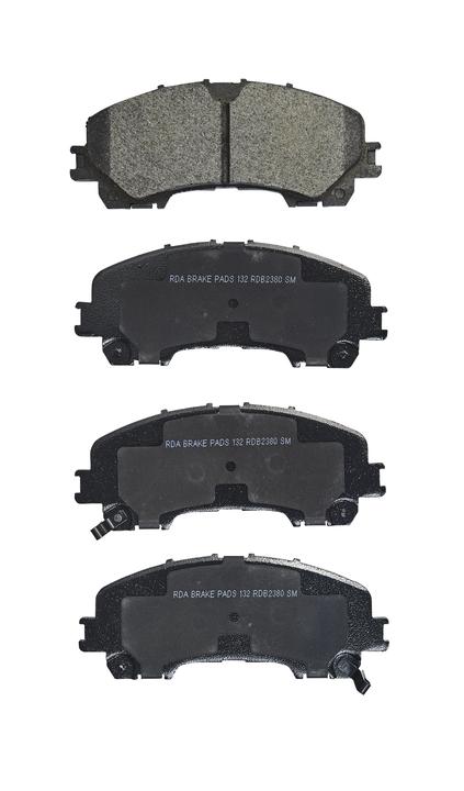 RDA GP Max Brake Pad Set Front RDB2380