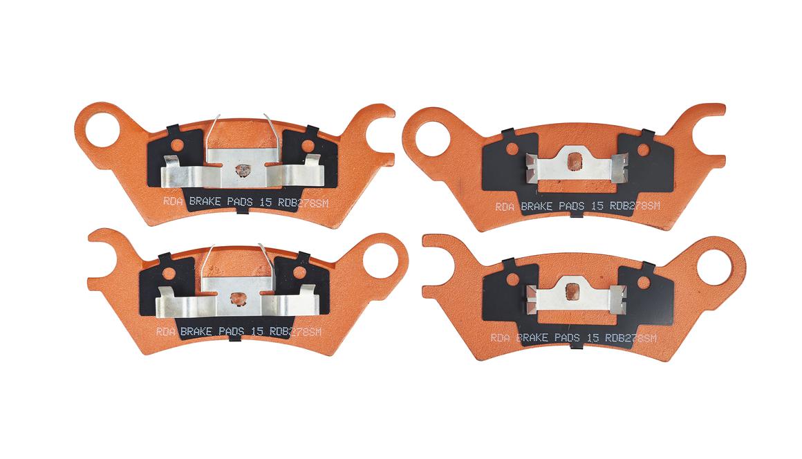RDA GP Max Brake Pad Set Front RDB278