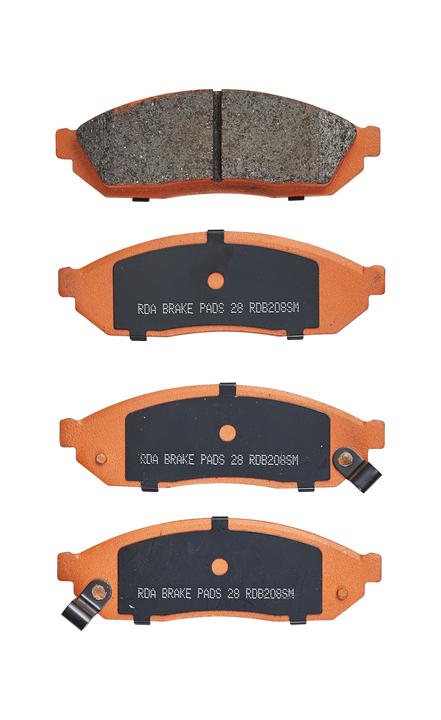 RDA GP Max Brake Pad Set Front RDB280