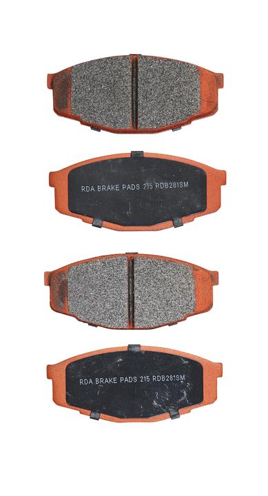 RDA GP Max Brake Pad Set Front RDB281