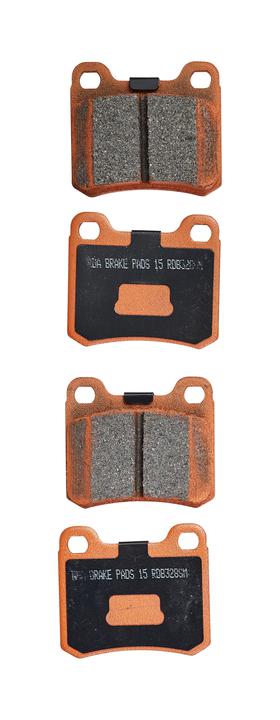 RDA GP Max Brake Pad Set Rear RDB328
