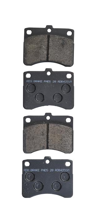 RDA GP Max Brake Pad Set Front RDB435