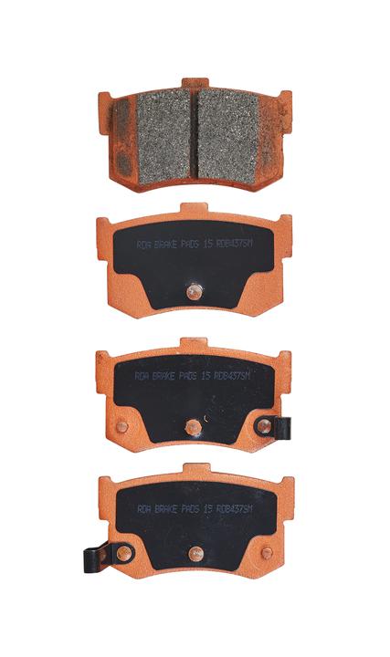 RDA GP Max Brake Pad Set Rear RDB437