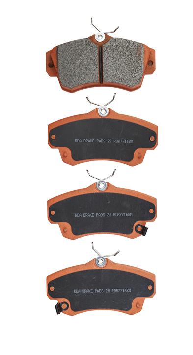 RDA GP Max Brake Pad Set Front RDB7716