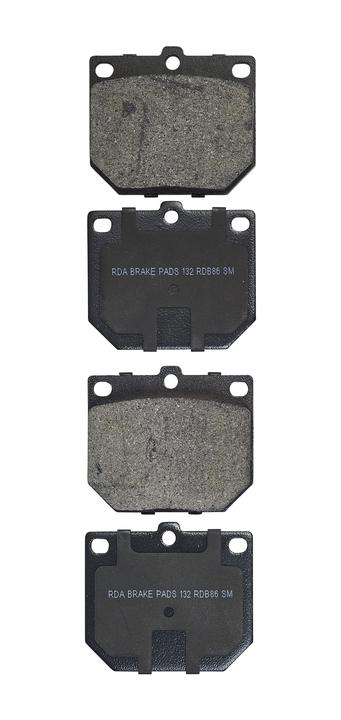 RDA GP Max Brake Pad Set Front RDB86