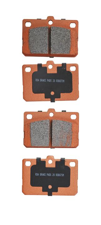 RDA GP Max Brake Pad Set Front RDB87