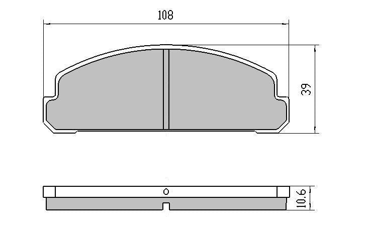 RDA GP Max Brake Pad Set Rear RDB139