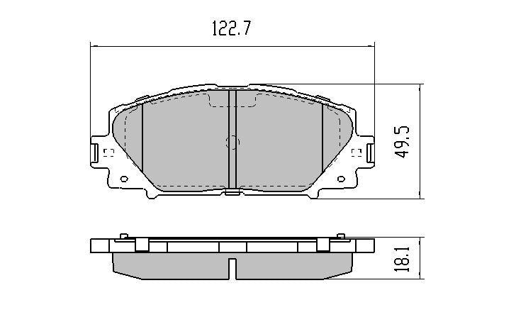 RDA Phantom Ceramic Brake Pad Set Front RDC2009