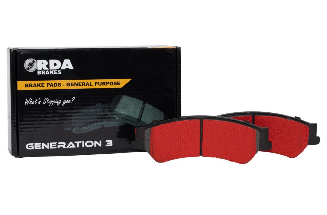 RDA GP Max Brake Pad Set Front RDB85