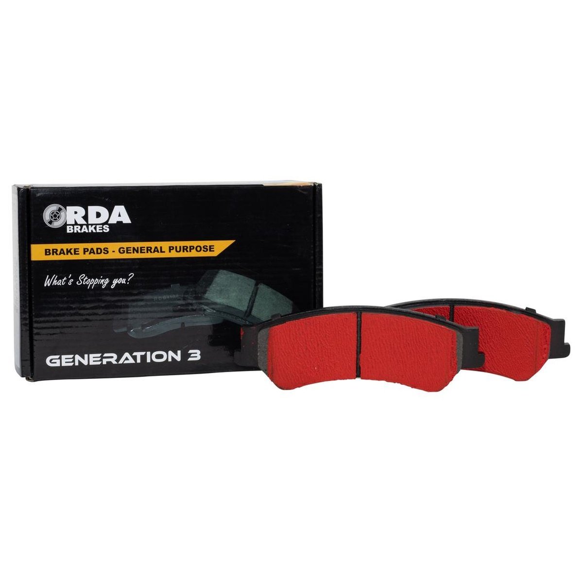 RDA GP Max Brake Pad Set Front RDB383