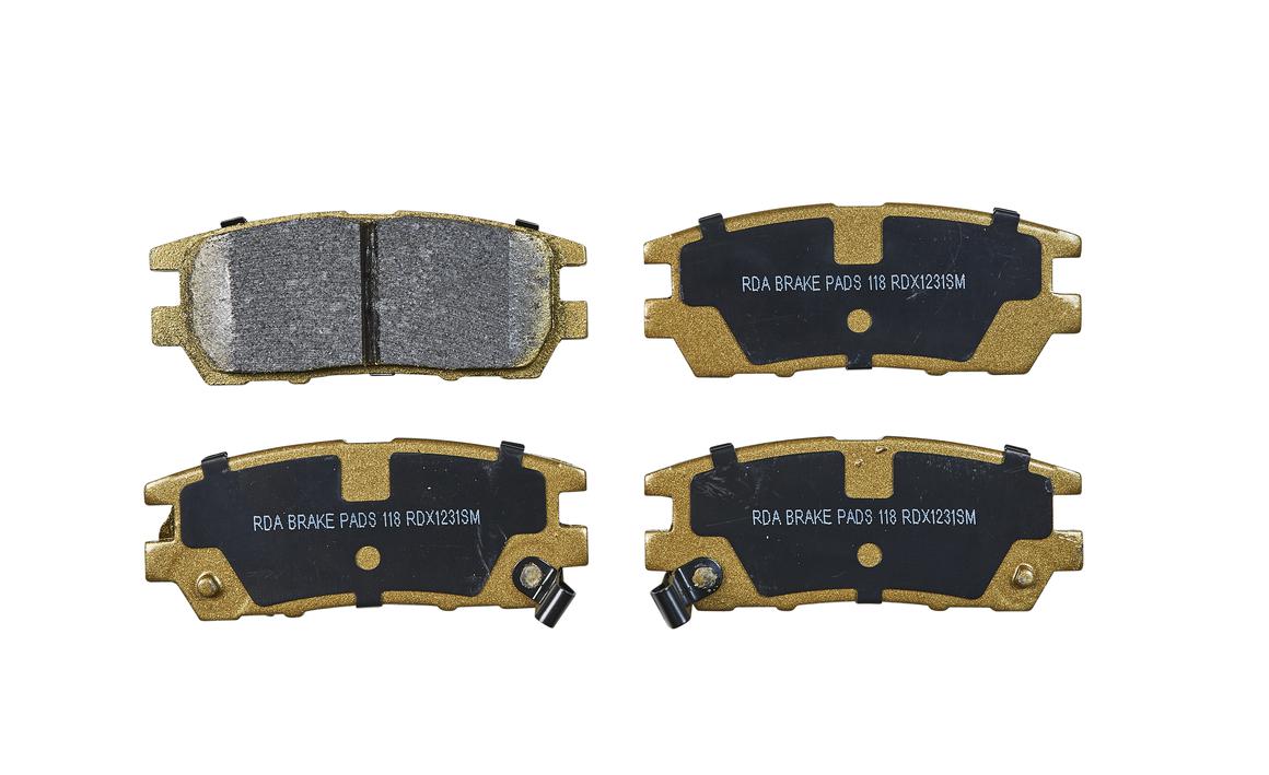 RDA Brakes Extreme Brake Pad Set Rear RDX1231SM