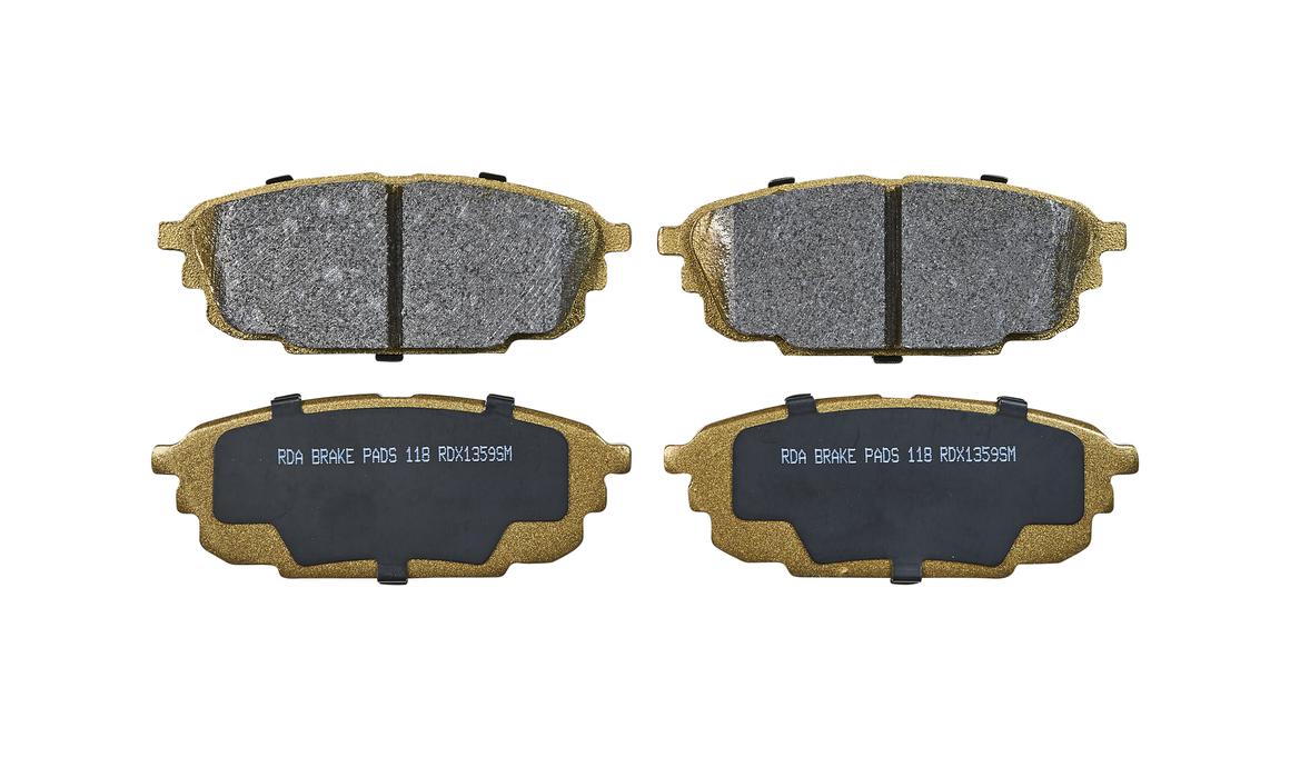 RDA Brakes Extreme Brake Pad Set Rear RDX1359SM