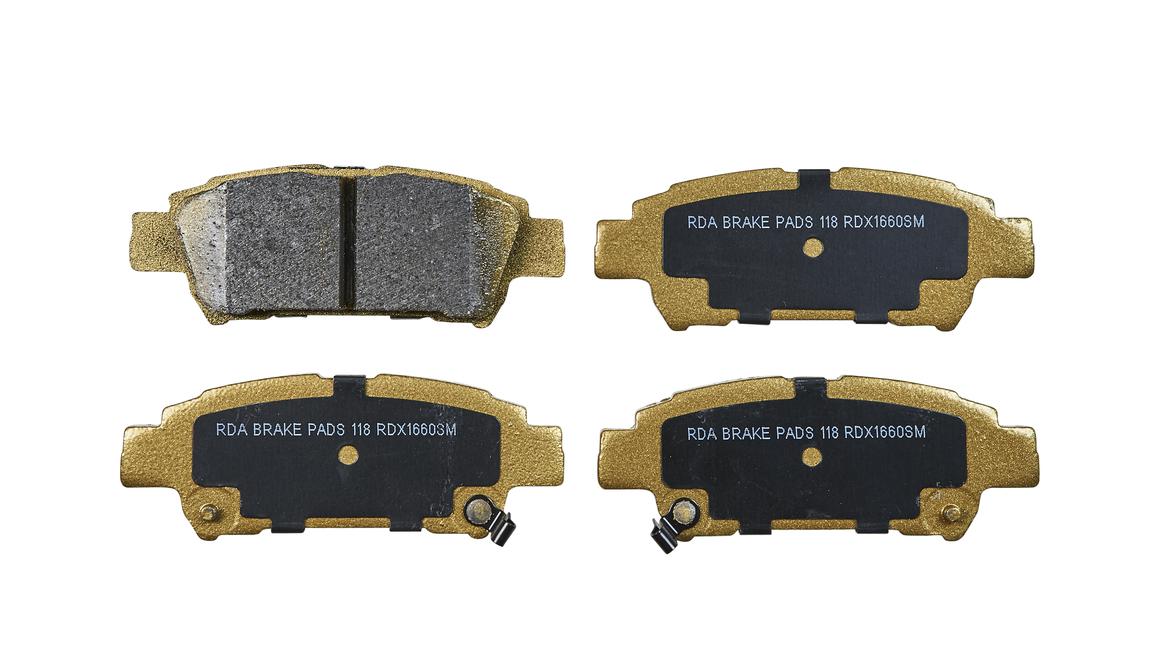 RDA Brakes Extreme Brake Pad Set Rear RDX1660SM