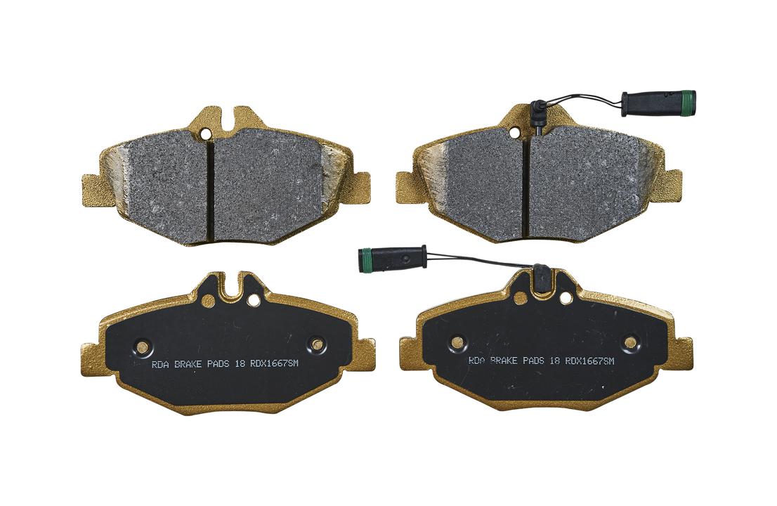 RDA Brakes Extreme Brake Pad Set Front RDX1667SM