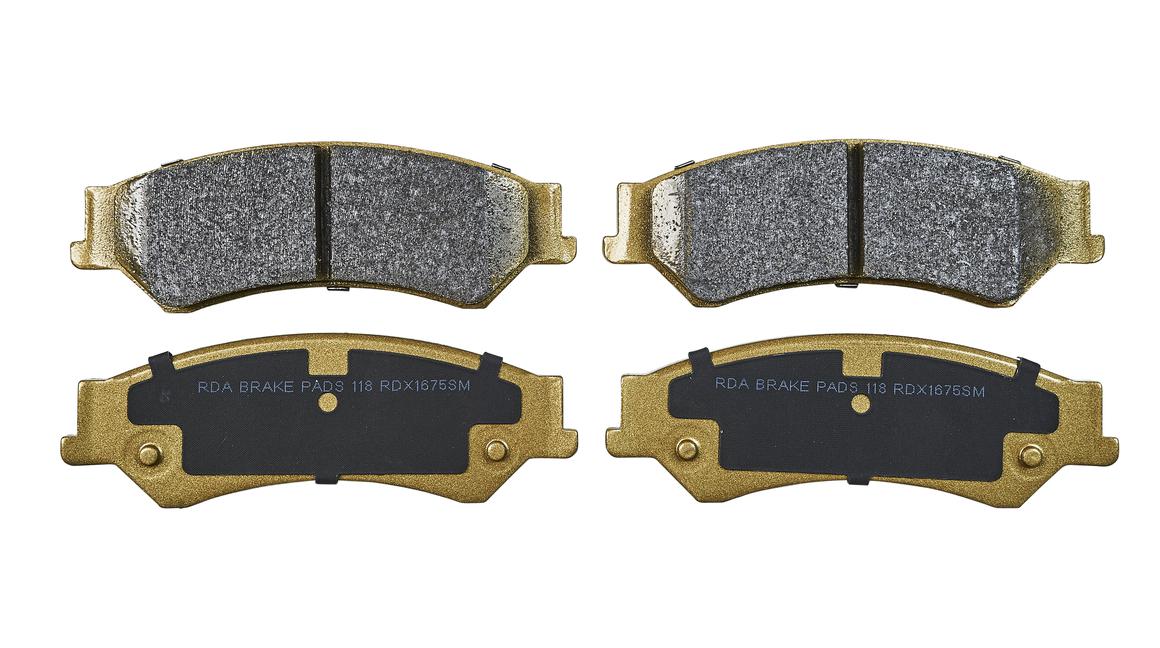 RDA Brakes Extreme Brake Pad Set Rear RDX1675SM
