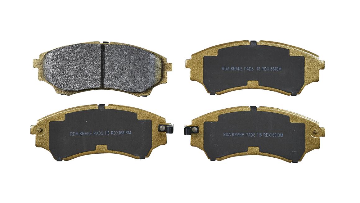 RDA Brakes Extreme Brake Pad Set Front RDX1681SM