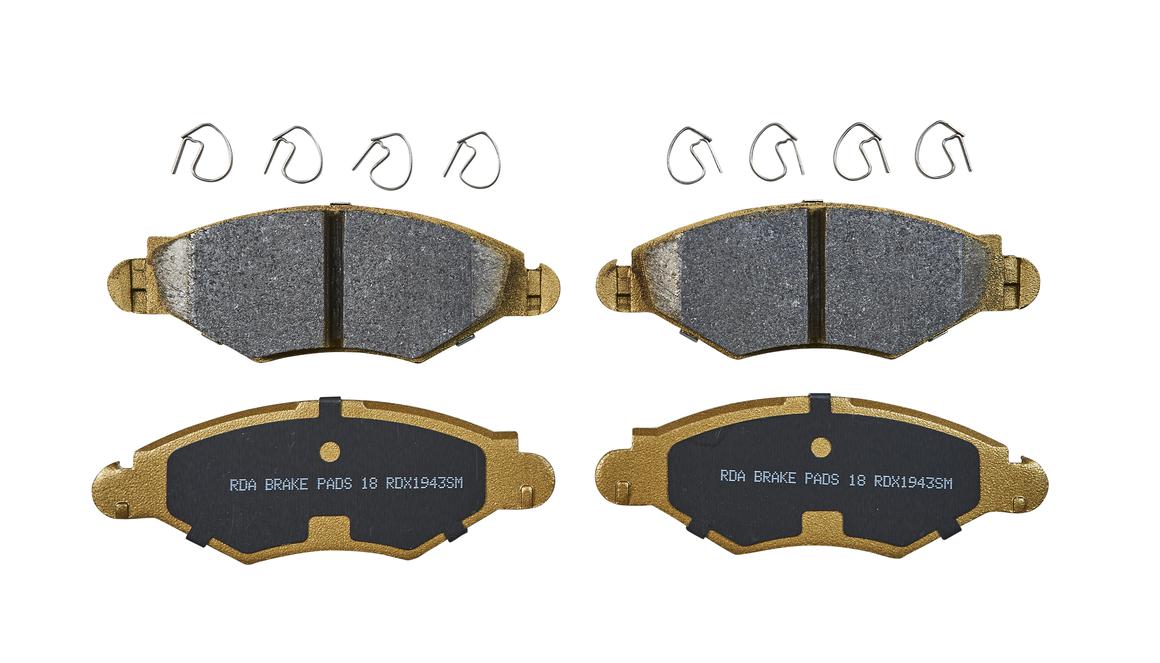 RDA Brakes Extreme Brake Pad Set Front RDX1943SM