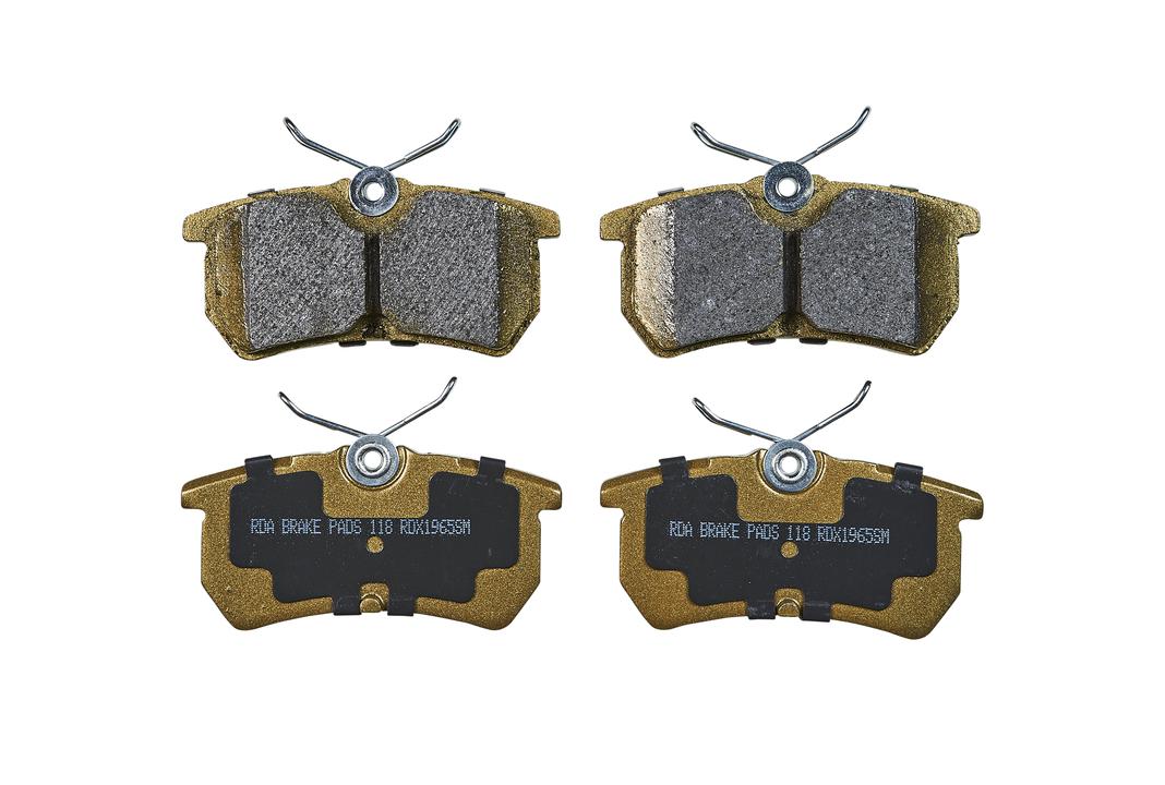 RDA Brakes Extreme Brake Pad Set Rear RDX1965SM
