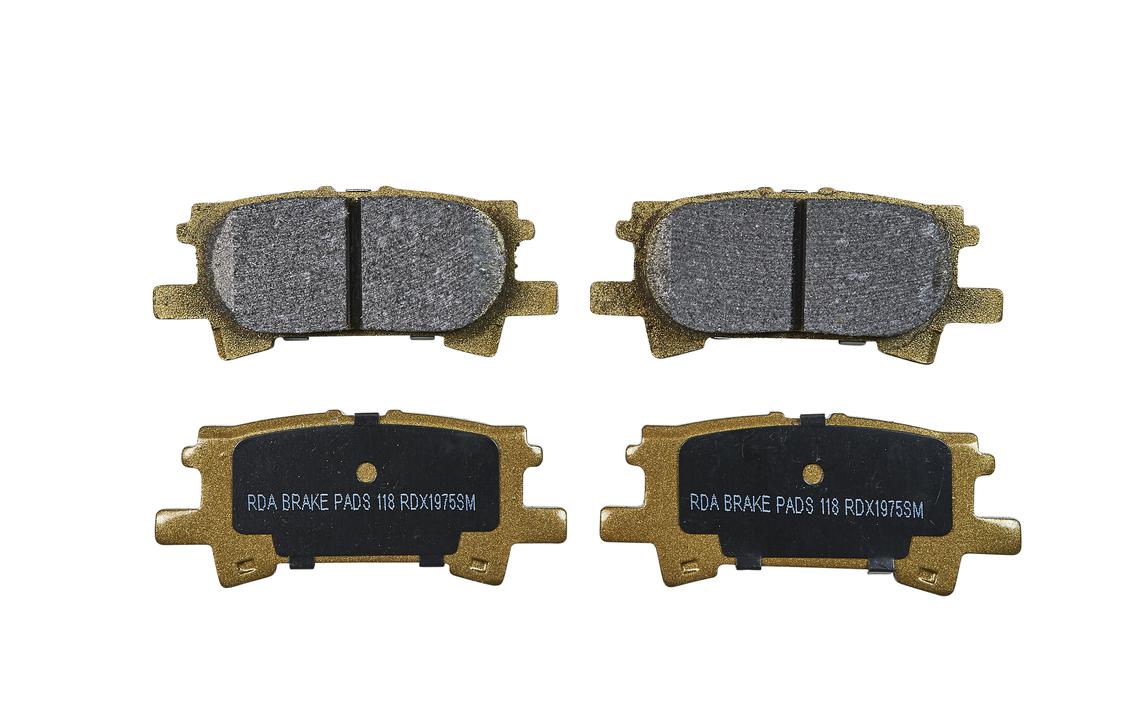 RDA Brakes Extreme Brake Pad Set Rear RDX1975SM