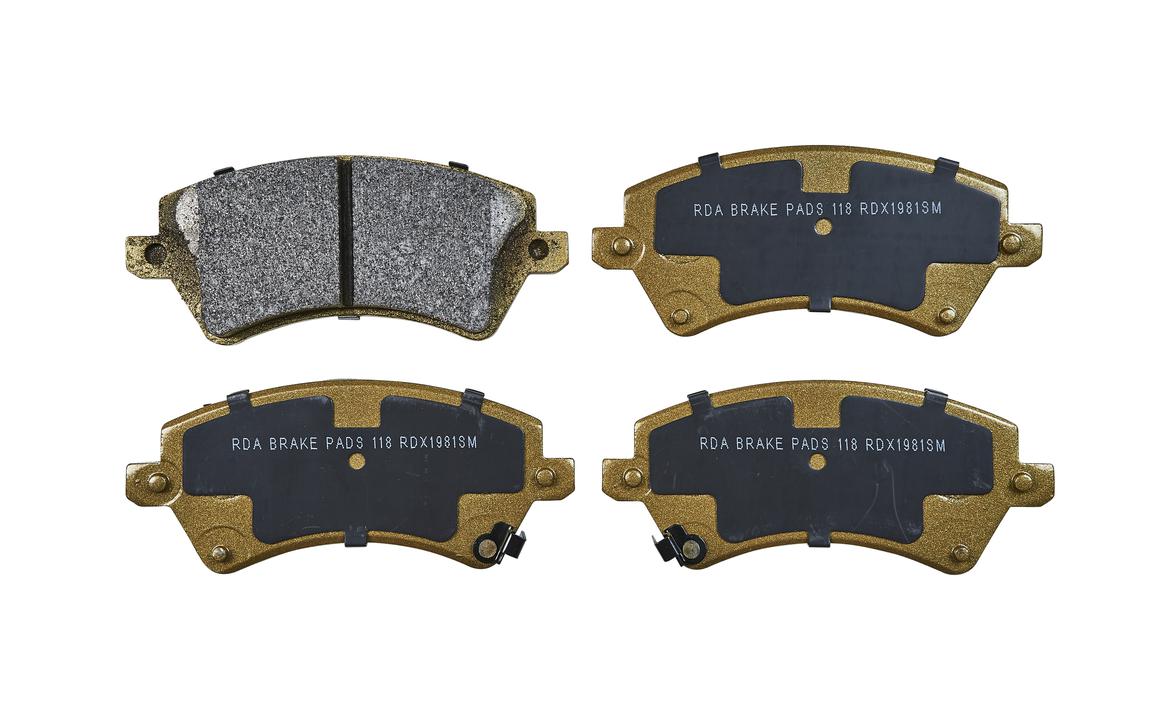 RDA Brakes Extreme Brake Pad Set Front RDX1981SM