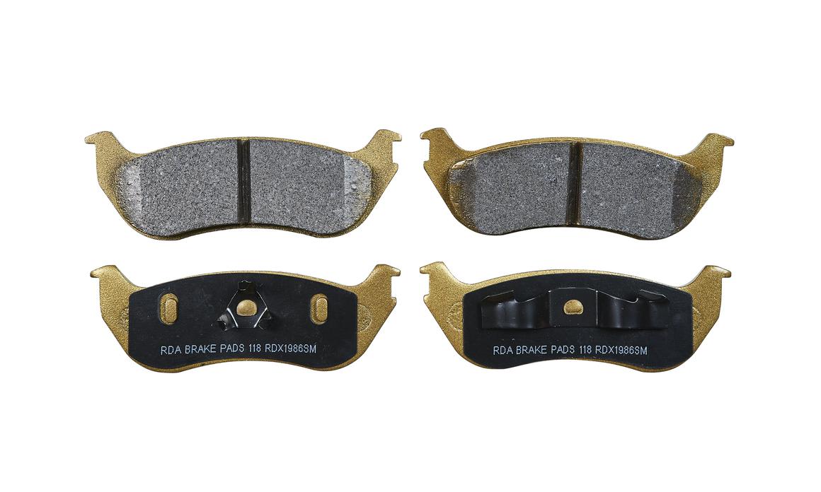 RDA Brakes Extreme Brake Pad Set Rear RDX1986SM