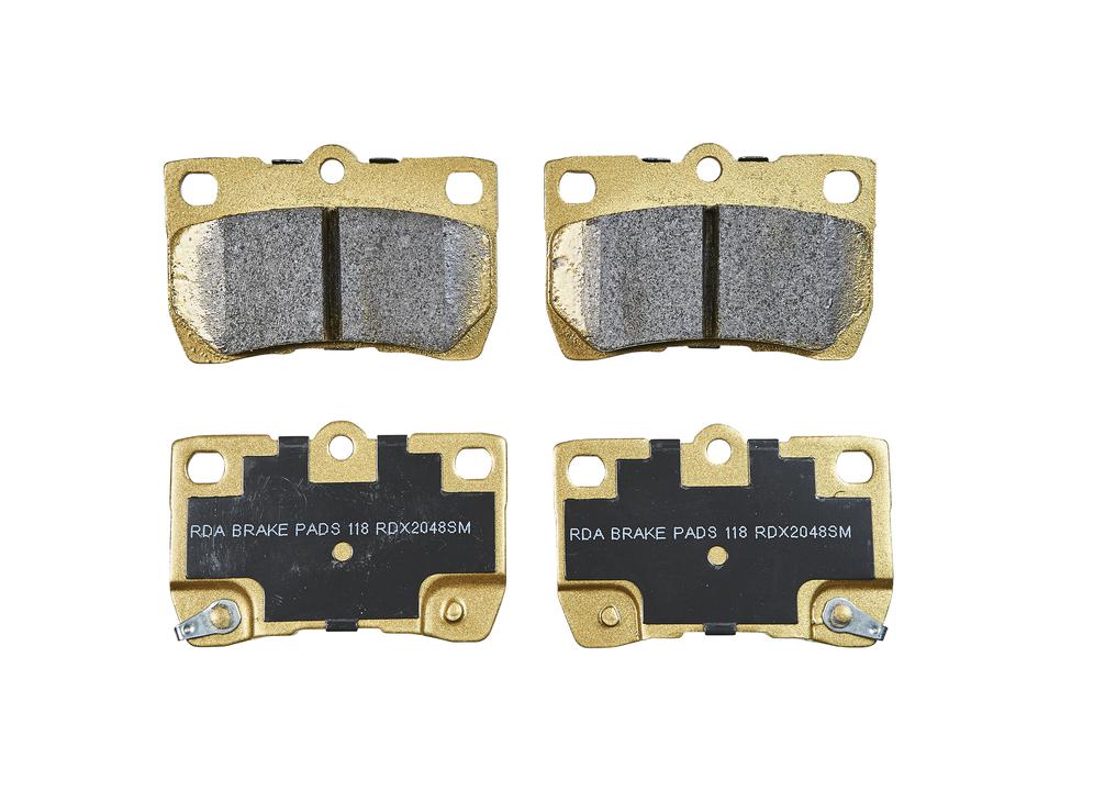 RDA Brakes Extreme Brake Pad Set Rear RDX2048SM