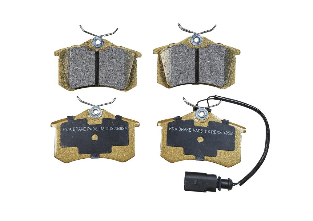 RDA Brakes Extreme Brake Pad Set Rear RDX2049SM