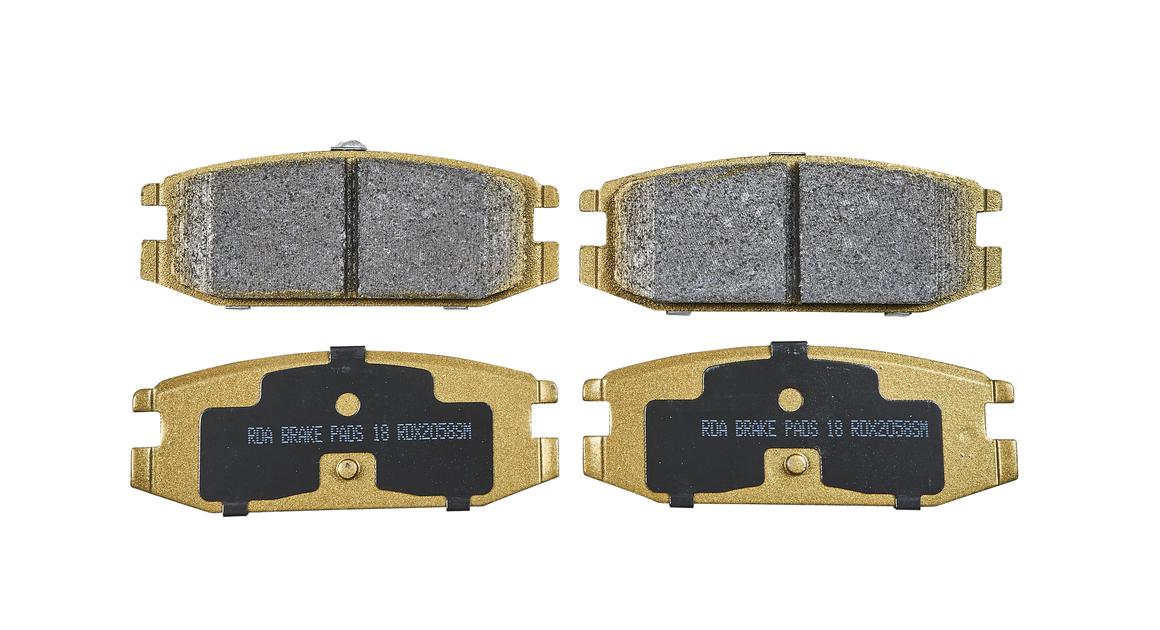 RDA Brakes Extreme Brake Pad Set Rear RDX2058SM