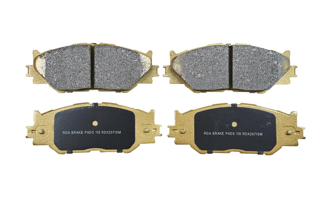RDA Brakes Extreme Brake Pad Set Front RDX2071SM