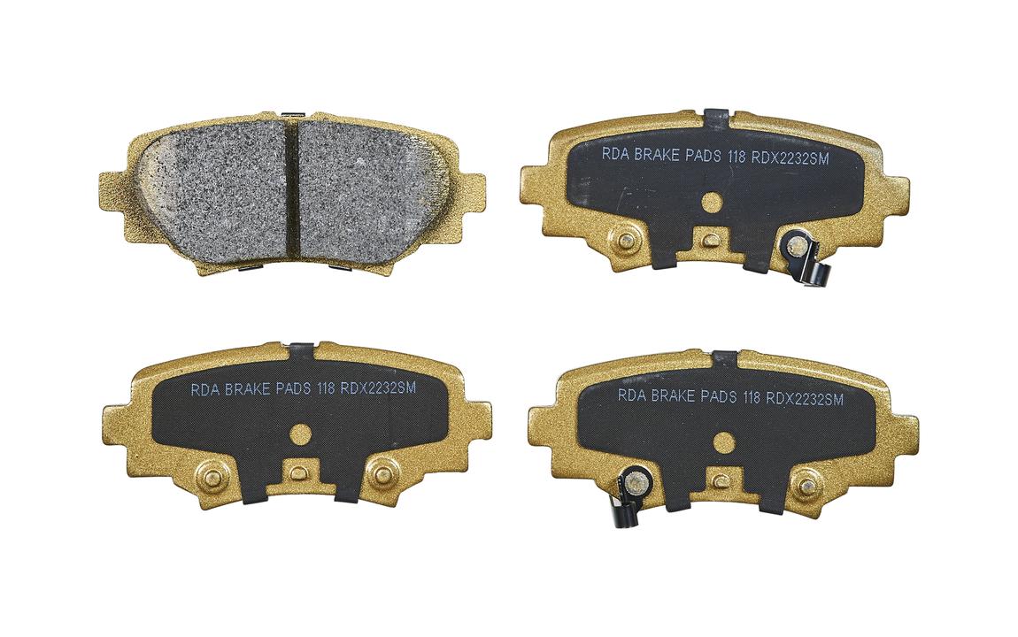 RDA Brakes Extreme Brake Pad Set Rear RDX2233SM