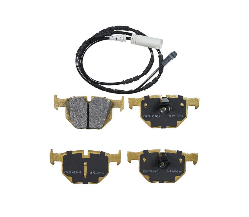 RDA Brakes Extreme Brake Pad Set Rear RDX2247SM