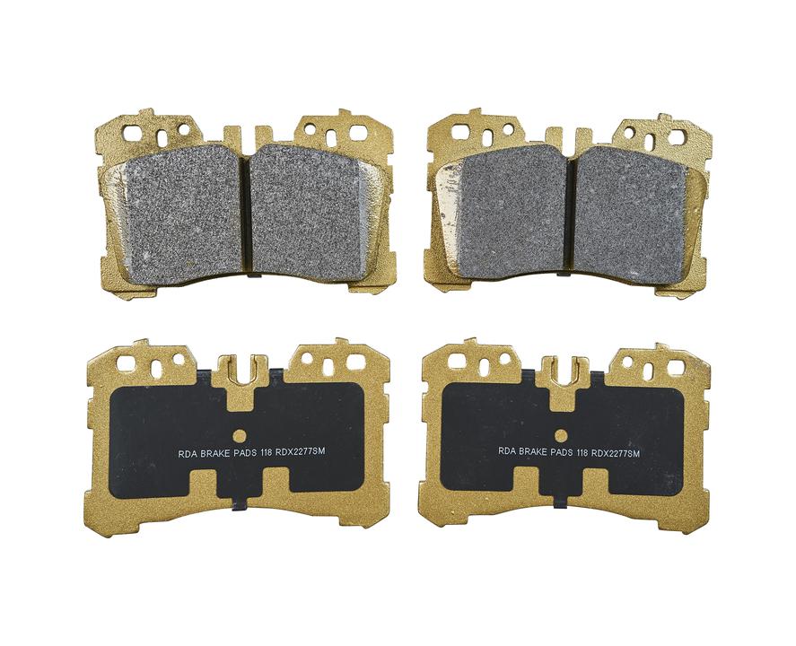 RDA Brakes Extreme Brake Pad Set Front RDX2277SM