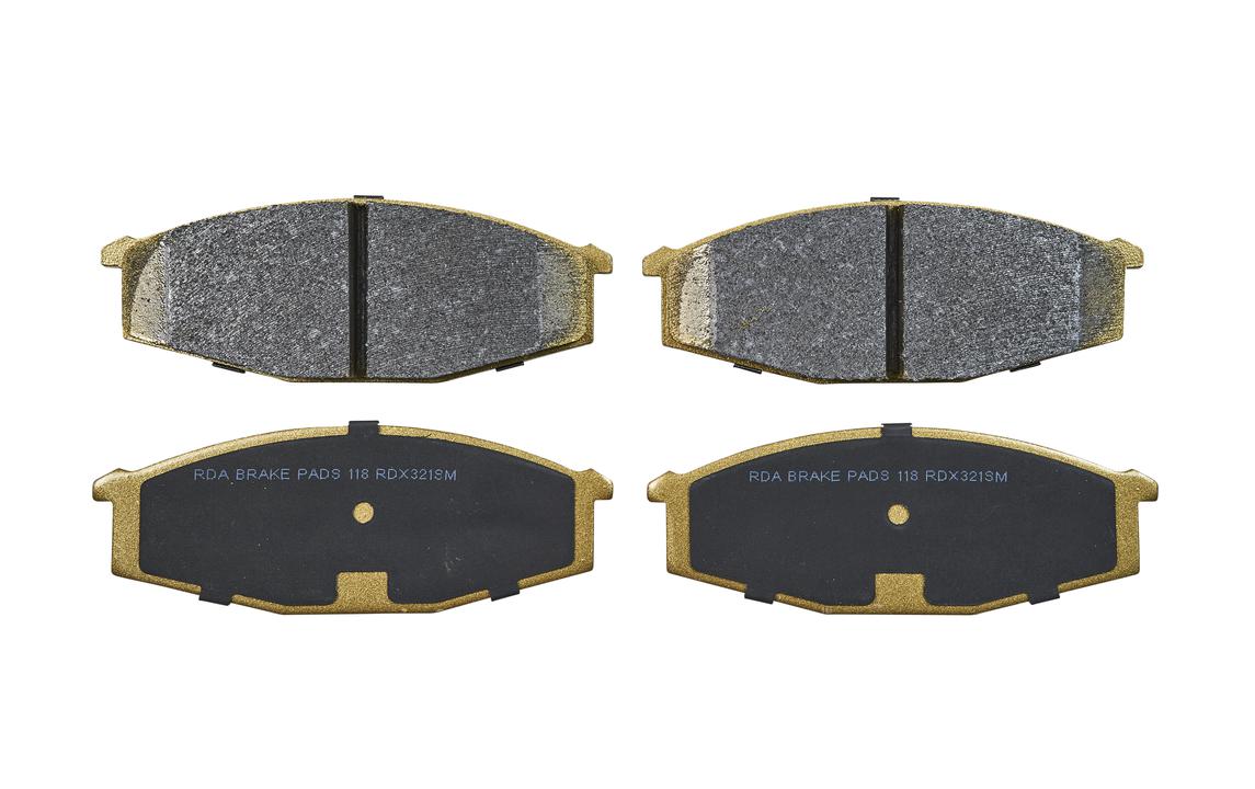 RDA Brakes Extreme Brake Pad Set Front RDX321SM