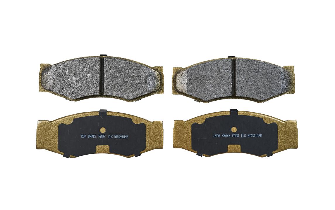 RDA Brakes Extreme Brake Pad Set Front RDX340SM