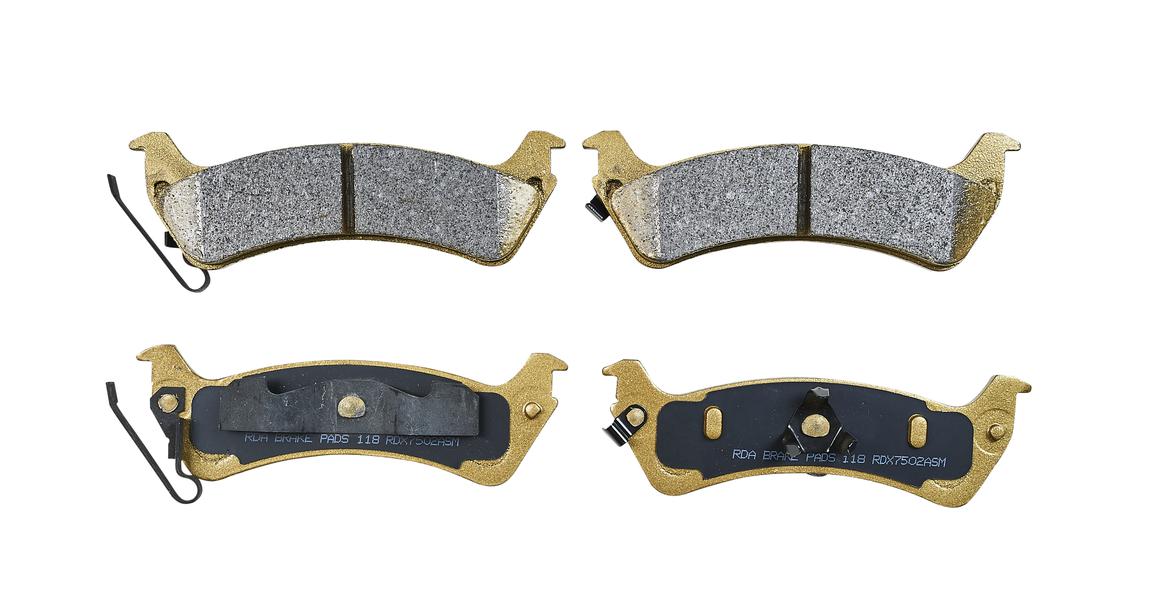RDA Brakes Extreme Brake Pad Set Rear RDX7502ASM