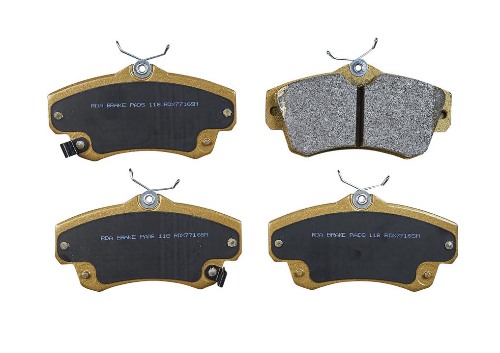 RDA Brakes Extreme Brake Pad Set Front RDX7716SM