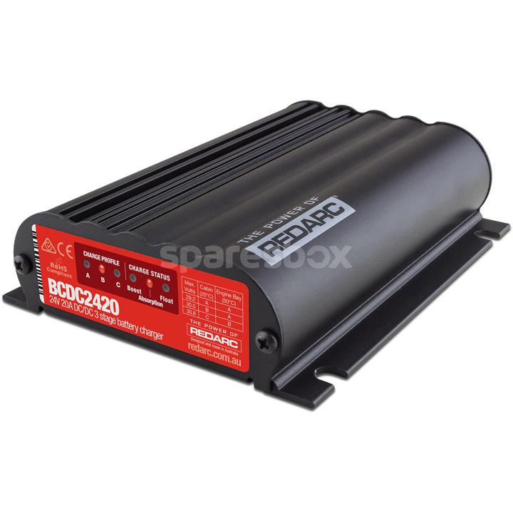REDARC 20A Battery Charger DC to DC 24V BCDC2420-LV