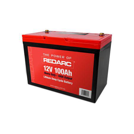 REDARC Heavy Duty Lithium Deep Cycle Battery 12V 100Ah LBAT12100-HD