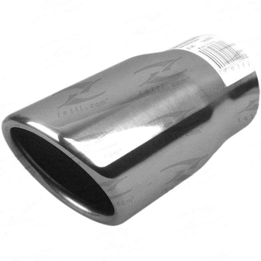 Redback Exhaust Tip SS Angle Cut Rolled 41x51x125mm