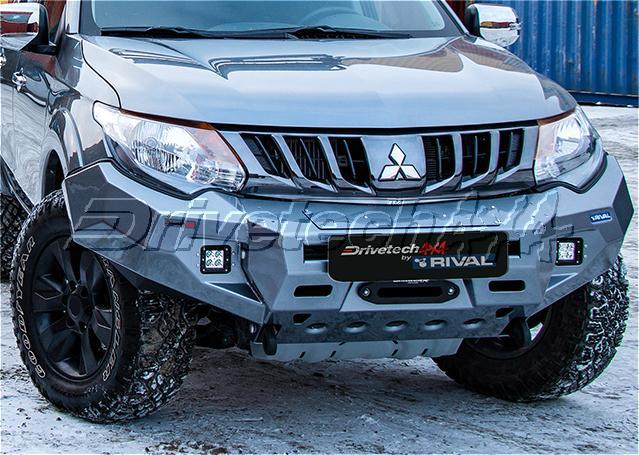 Drivetech 4x4 by RIVAL Aluminium Bumper fits Triton MQ DT-2D40011B