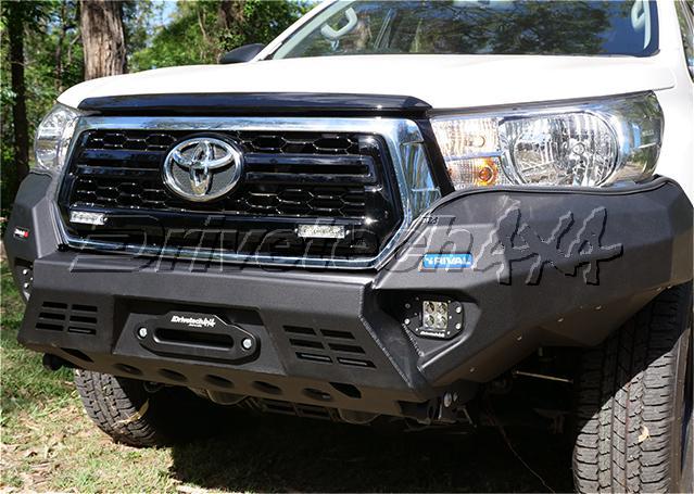 Drivetech 4x4 by RIVAL Aluminium Bumper fits Hilux 2018-On DT-2D57161B