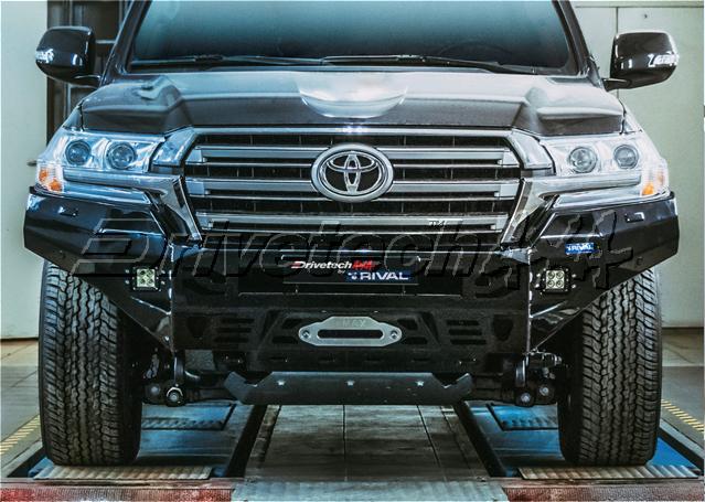 Drivetech 4x4 by RIVAL Aluminium Bumper fits Landcruiser 200 Series DT-2D57191B