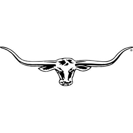 R.M.Williams Longhorn Decal 70cm Sticker Black STRMWCBLK