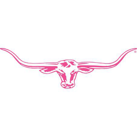 R.M.Williams Longhorn Decal 70cm Sticker Pink STRMWCPNK
