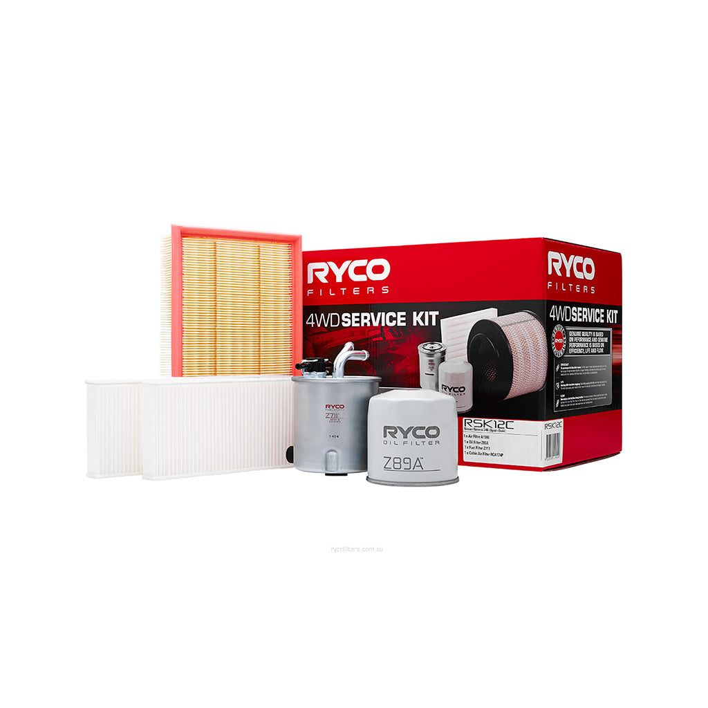 Ryco Filter Service Kit 4x4 RSK12C