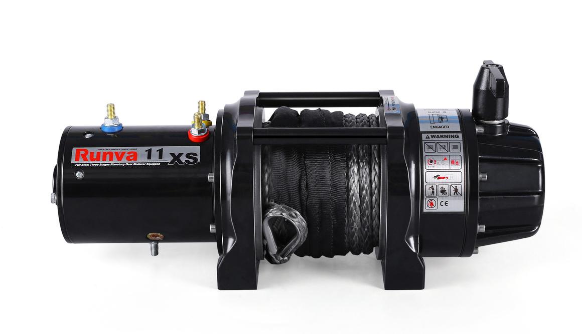 Runva 11XS Premium 4X4 Winch 12V 11000lb W/Synthetic Rope 11XS12VD