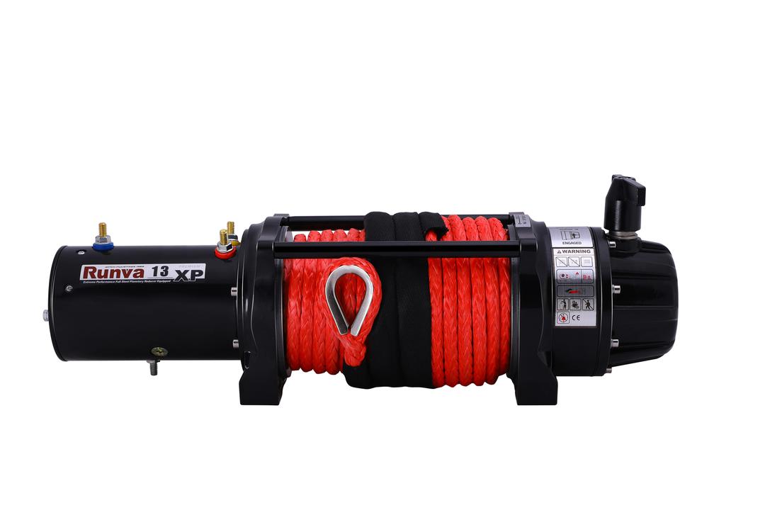 Runva 13XP Premium 4X4 Winch 12V 13000lb W/Synthetic Rope IP67 Protection 13XPPREMIUM12VD