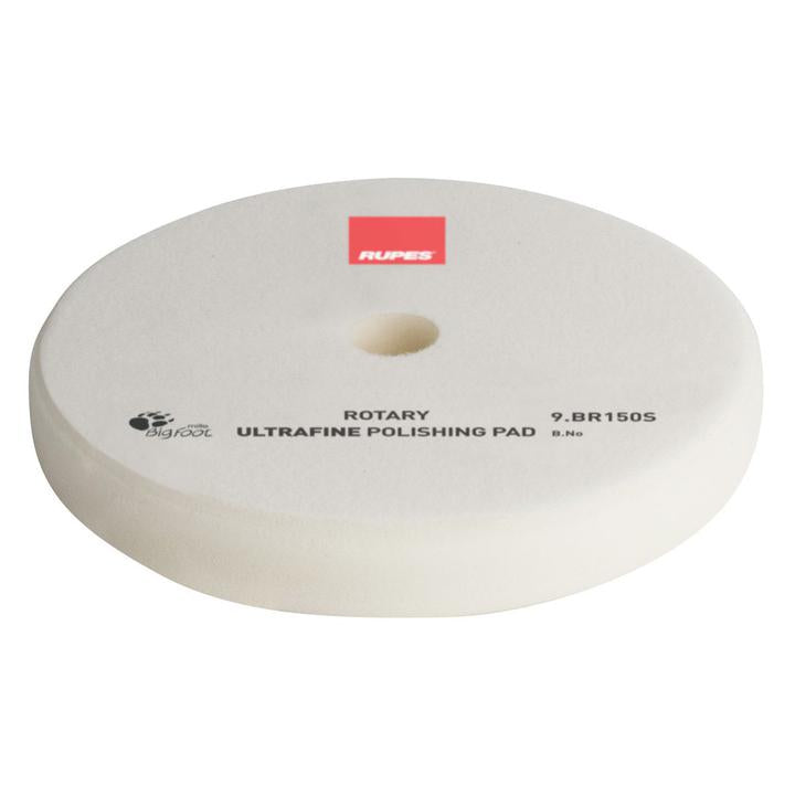 Rupes Bigfoot Rotary Foam Polishing Pad White Ultra Fine 135mm